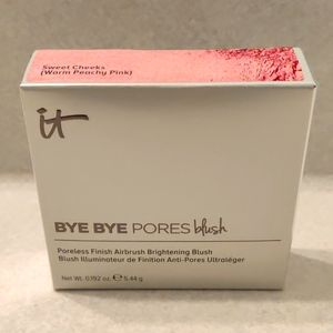IT Cosmetics BYE BYE Pores blush  Sweet Cheeks Nt.Wt.0.192oz/5.44g   NEW IN BOX